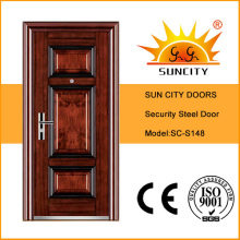Factory Safety Metal Turkey Armored Door with High Quality (SC-S148)